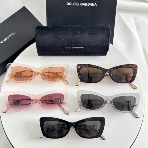 Replica Dolce & Gabbana AAA Quality Sunglasses #1233498 $60.00 USD for Wholesale