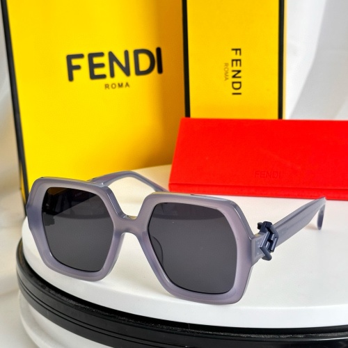 Fendi AAA Quality Sunglasses #1233517 $52.00 USD, Wholesale Replica Fendi AAA Quality Sunglasses