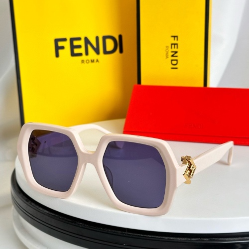 Fendi AAA Quality Sunglasses #1233518 $52.00 USD, Wholesale Replica Fendi AAA Quality Sunglasses