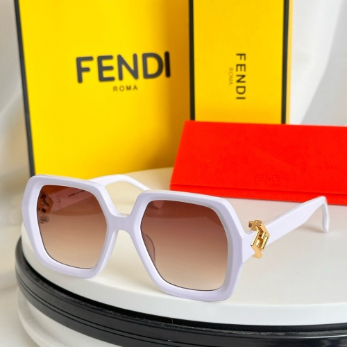 Fendi AAA Quality Sunglasses #1233519 $52.00 USD, Wholesale Replica Fendi AAA Quality Sunglasses