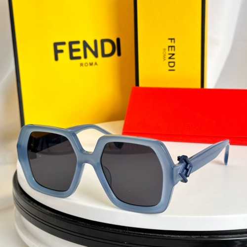 Fendi AAA Quality Sunglasses #1233521 $52.00 USD, Wholesale Replica Fendi AAA Quality Sunglasses