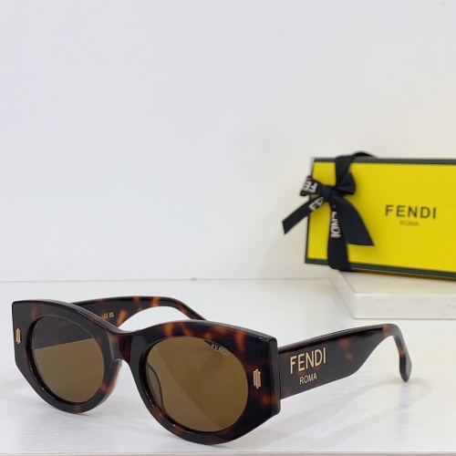 Fendi AAA Quality Sunglasses #1233524 $60.00 USD, Wholesale Replica Fendi AAA Quality Sunglasses