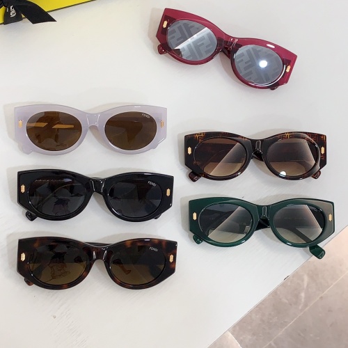 Replica Fendi AAA Quality Sunglasses #1233524 $60.00 USD for Wholesale