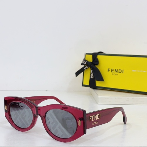 Fendi AAA Quality Sunglasses #1233526 $60.00 USD, Wholesale Replica Fendi AAA Quality Sunglasses