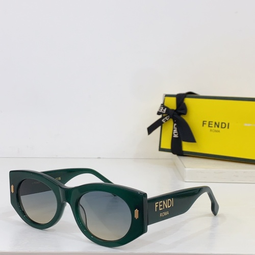 Fendi AAA Quality Sunglasses #1233527 $60.00 USD, Wholesale Replica Fendi AAA Quality Sunglasses