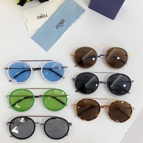 Replica Fendi AAA Quality Sunglasses #1233528 $60.00 USD for Wholesale