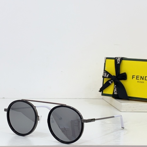 Fendi AAA Quality Sunglasses #1233530 $60.00 USD, Wholesale Replica Fendi AAA Quality Sunglasses