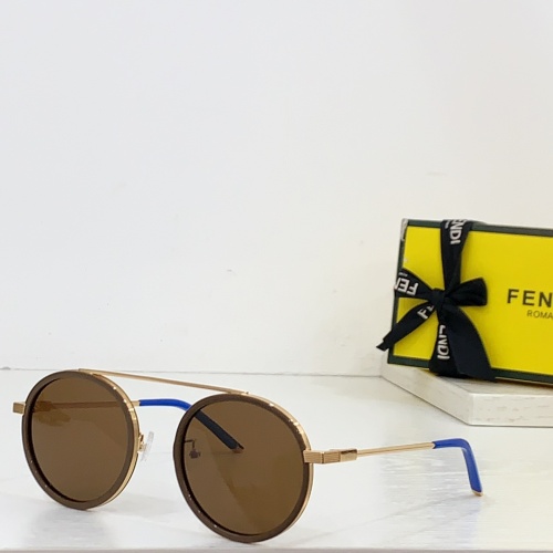 Fendi AAA Quality Sunglasses #1233533 $60.00 USD, Wholesale Replica Fendi AAA Quality Sunglasses