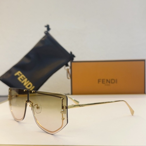 Fendi AAA Quality Sunglasses #1233535 $60.00 USD, Wholesale Replica Fendi AAA Quality Sunglasses