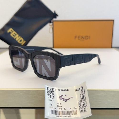 Fendi AAA Quality Sunglasses #1233541 $64.00 USD, Wholesale Replica Fendi AAA Quality Sunglasses