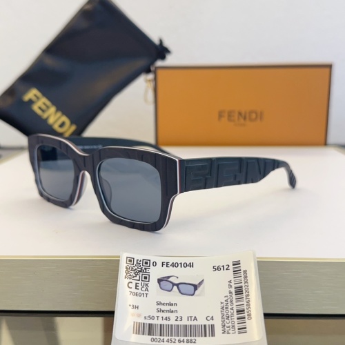 Fendi AAA Quality Sunglasses #1233542 $64.00 USD, Wholesale Replica Fendi AAA Quality Sunglasses