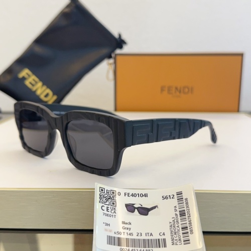 Fendi AAA Quality Sunglasses #1233543 $64.00 USD, Wholesale Replica Fendi AAA Quality Sunglasses