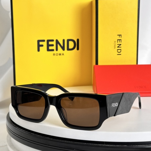 Fendi AAA Quality Sunglasses #1233550 $52.00 USD, Wholesale Replica Fendi AAA Quality Sunglasses