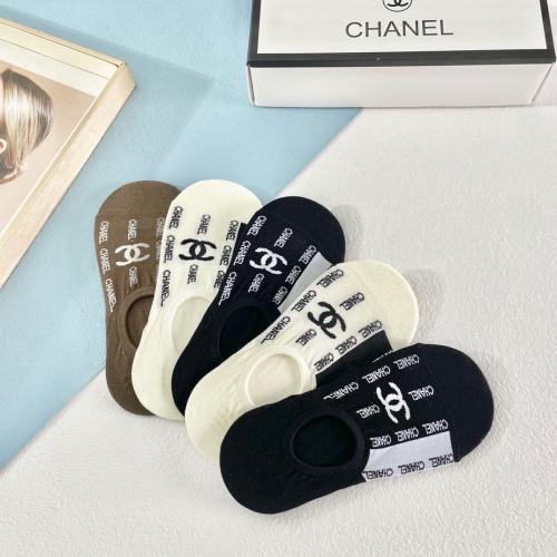 Replica Chanel Socks #1233552 $27.00 USD for Wholesale