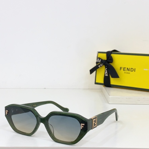 Fendi AAA Quality Sunglasses #1233555 $60.00 USD, Wholesale Replica Fendi AAA Quality Sunglasses