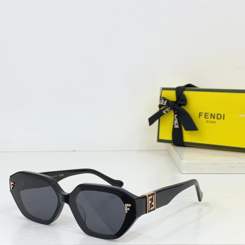 Fendi AAA Quality Sunglasses #1233556 $60.00 USD, Wholesale Replica Fendi AAA Quality Sunglasses