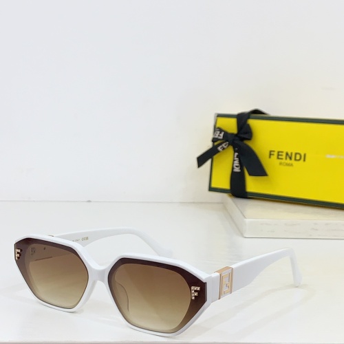 Fendi AAA Quality Sunglasses #1233559 $60.00 USD, Wholesale Replica Fendi AAA Quality Sunglasses