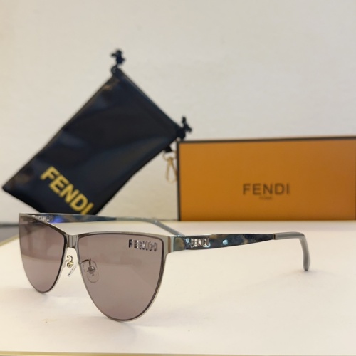 Fendi AAA Quality Sunglasses #1233563 $60.00 USD, Wholesale Replica Fendi AAA Quality Sunglasses