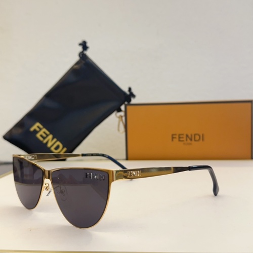 Fendi AAA Quality Sunglasses #1233566 $60.00 USD, Wholesale Replica Fendi AAA Quality Sunglasses