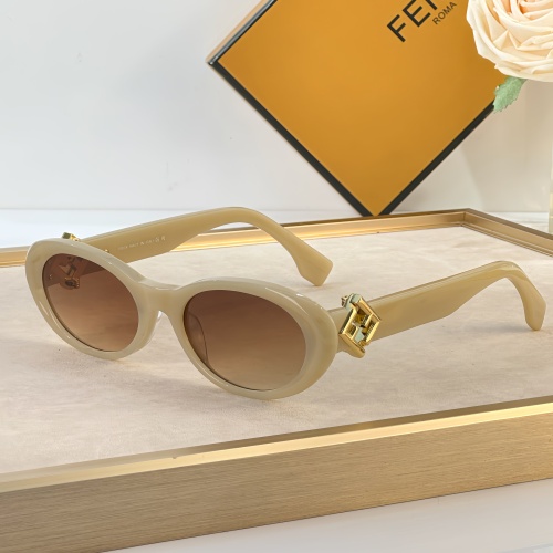 Fendi AAA Quality Sunglasses #1233578 $60.00 USD, Wholesale Replica Fendi AAA Quality Sunglasses