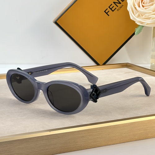 Fendi AAA Quality Sunglasses #1233579 $60.00 USD, Wholesale Replica Fendi AAA Quality Sunglasses