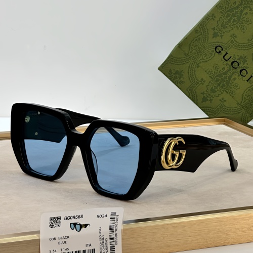 Gucci AAA Quality Sunglasses #1233669 $60.00 USD, Wholesale Replica Gucci AAA Quality Sunglasses