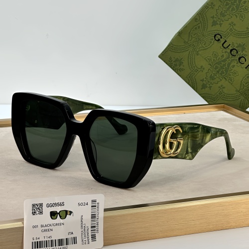 Gucci AAA Quality Sunglasses #1233670 $60.00 USD, Wholesale Replica Gucci AAA Quality Sunglasses