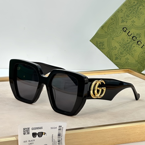 Gucci AAA Quality Sunglasses #1233671 $60.00 USD, Wholesale Replica Gucci AAA Quality Sunglasses