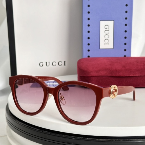 Gucci AAA Quality Sunglasses #1233689 $52.00 USD, Wholesale Replica Gucci AAA Quality Sunglasses