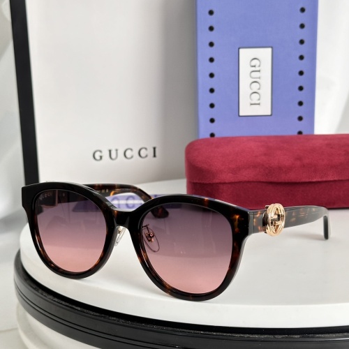 Gucci AAA Quality Sunglasses #1233690 $52.00 USD, Wholesale Replica Gucci AAA Quality Sunglasses