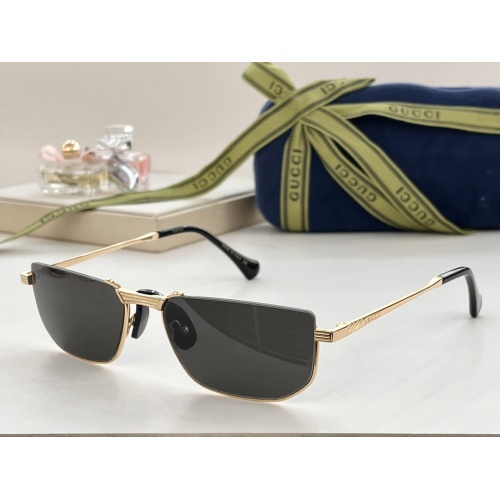 Gucci AAA Quality Sunglasses #1233696 $60.00 USD, Wholesale Replica Gucci AAA Quality Sunglasses