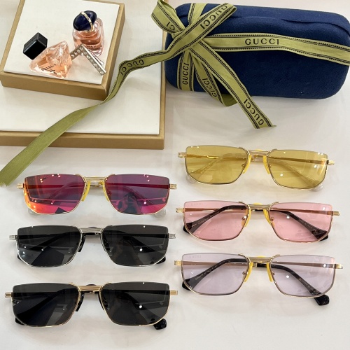 Replica Gucci AAA Quality Sunglasses #1233696 $60.00 USD for Wholesale