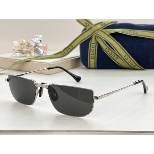 Gucci AAA Quality Sunglasses #1233697 $60.00 USD, Wholesale Replica Gucci AAA Quality Sunglasses