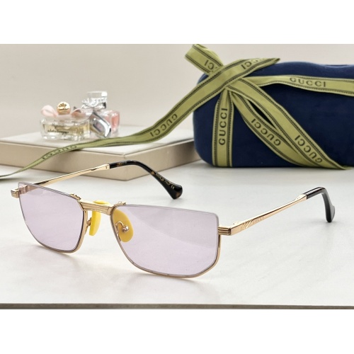 Gucci AAA Quality Sunglasses #1233700 $60.00 USD, Wholesale Replica Gucci AAA Quality Sunglasses