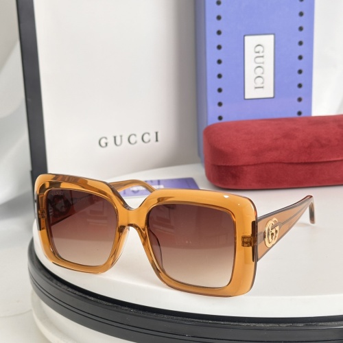 Gucci AAA Quality Sunglasses #1233707 $56.00 USD, Wholesale Replica Gucci AAA Quality Sunglasses