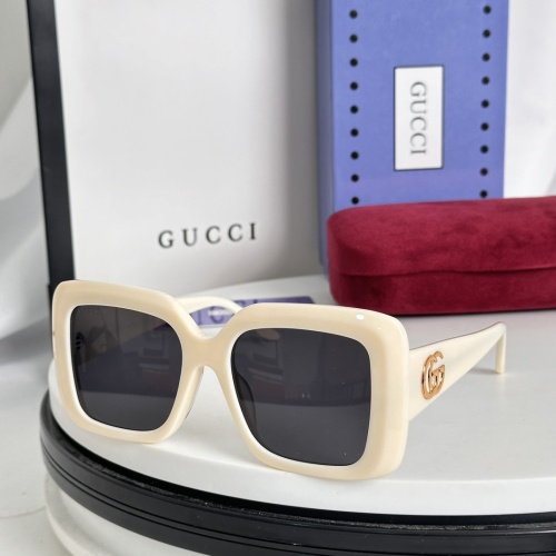 Gucci AAA Quality Sunglasses #1233711 $56.00 USD, Wholesale Replica Gucci AAA Quality Sunglasses