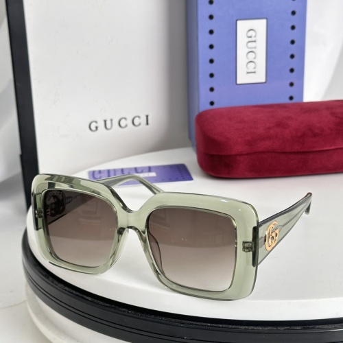 Gucci AAA Quality Sunglasses #1233712 $56.00 USD, Wholesale Replica Gucci AAA Quality Sunglasses