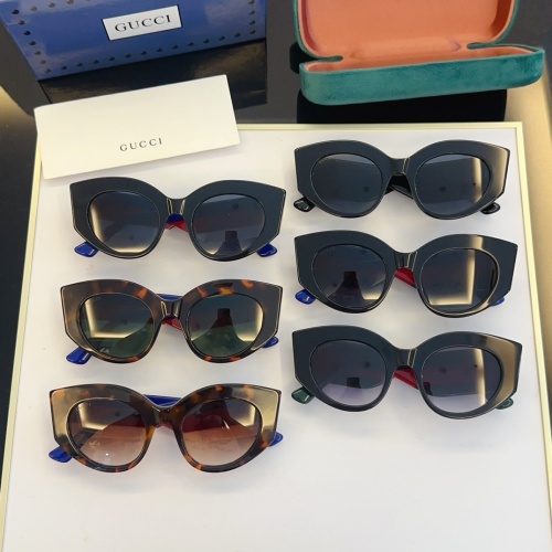 Replica Gucci AAA Quality Sunglasses #1233716 $60.00 USD for Wholesale