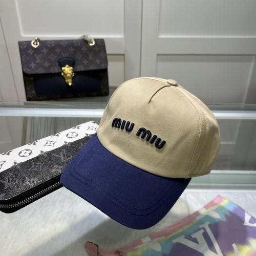 MIU MIU Caps #1233717 $25.00 USD, Wholesale Replica MIU MIU Caps