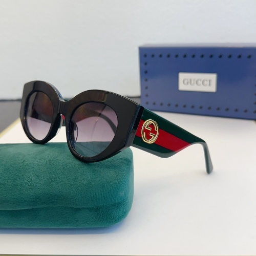 Gucci AAA Quality Sunglasses #1233719 $60.00 USD, Wholesale Replica Gucci AAA Quality Sunglasses