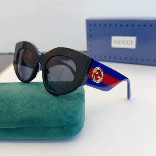 Gucci AAA Quality Sunglasses #1233721 $60.00 USD, Wholesale Replica Gucci AAA Quality Sunglasses