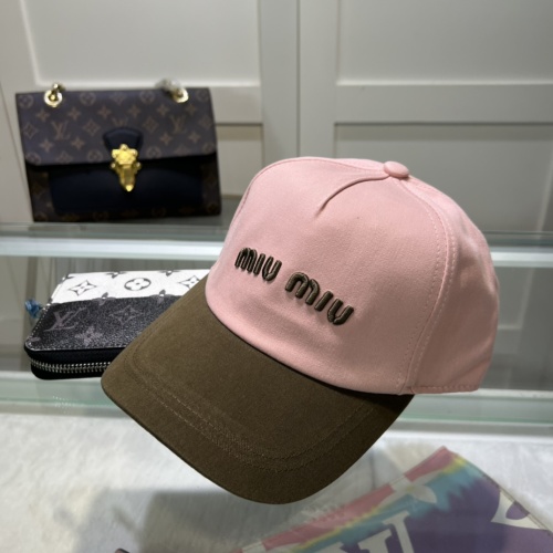 MIU MIU Caps #1233724 $25.00 USD, Wholesale Replica MIU MIU Caps