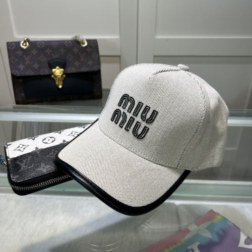 MIU MIU Caps #1233725 $25.00 USD, Wholesale Replica MIU MIU Caps