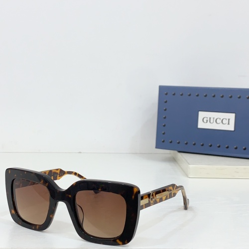Gucci AAA Quality Sunglasses #1233729 $60.00 USD, Wholesale Replica Gucci AAA Quality Sunglasses
