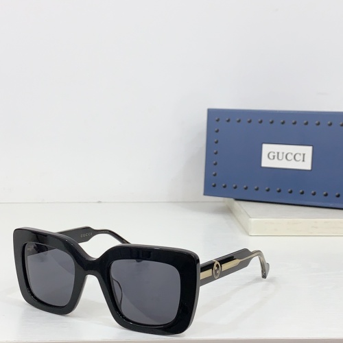 Gucci AAA Quality Sunglasses #1233731 $60.00 USD, Wholesale Replica Gucci AAA Quality Sunglasses