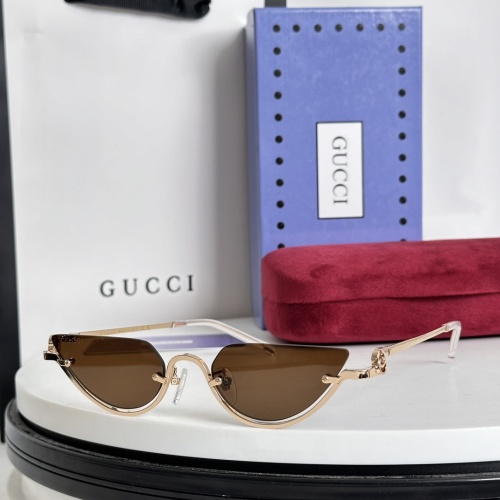 Gucci AAA Quality Sunglasses #1233739 $52.00 USD, Wholesale Replica Gucci AAA Quality Sunglasses