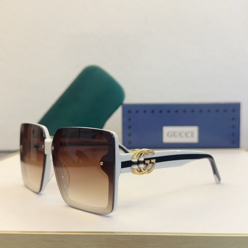 Gucci AAA Quality Sunglasses #1233748 $60.00 USD, Wholesale Replica Gucci AAA Quality Sunglasses