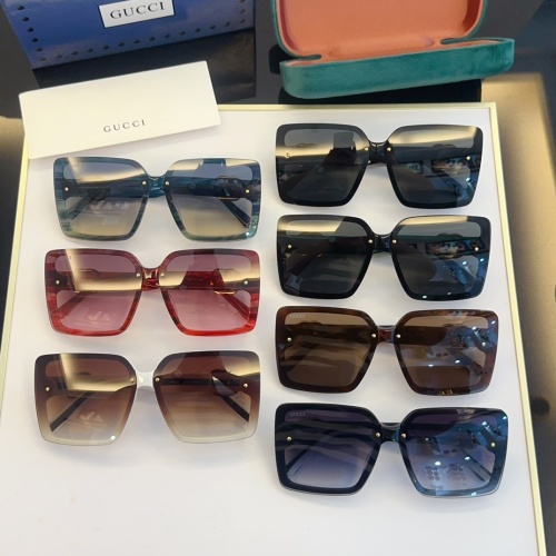 Replica Gucci AAA Quality Sunglasses #1233750 $60.00 USD for Wholesale