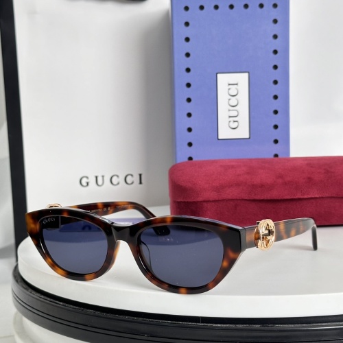 Gucci AAA Quality Sunglasses #1233759 $52.00 USD, Wholesale Replica Gucci AAA Quality Sunglasses