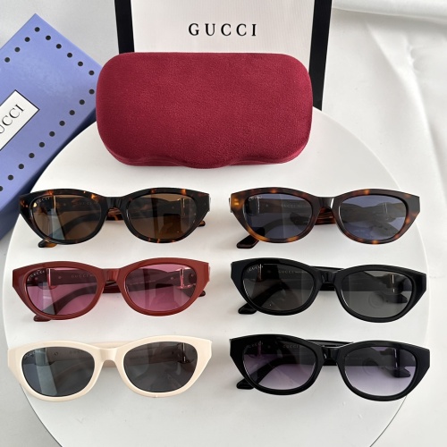 Replica Gucci AAA Quality Sunglasses #1233759 $52.00 USD for Wholesale